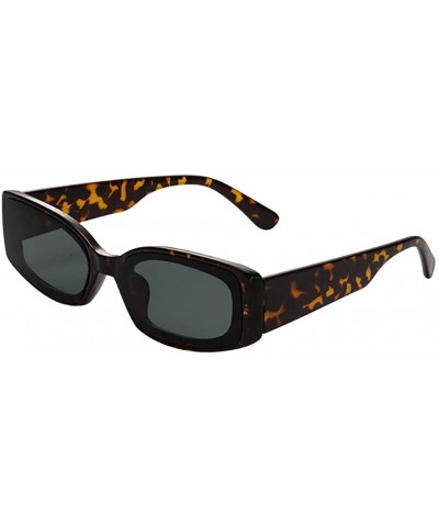 Semi-rimless Women Men Classic Sunglasses Retro Eyewear 80's Vintage Style Sunglasses Radiation Protection UV400 - CG18NC9EKN...