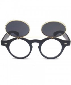 Aviator Circular sunglasses Reflecting circular sunglasses Punk Sunglasses - A - CX18QQGE860 $28.17