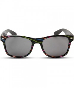 Goggle Sunglasses Black (Fancies By Sojayo the Stripe Collection) - C918C2KEUSW $20.30