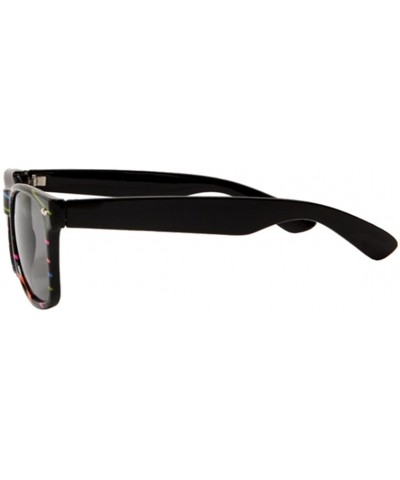 Goggle Sunglasses Black (Fancies By Sojayo the Stripe Collection) - C918C2KEUSW $8.70