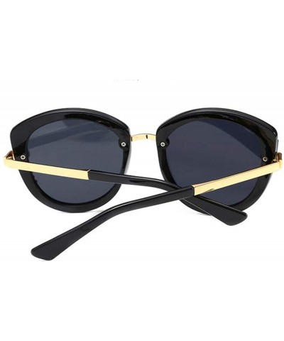 Aviator Fashion classic sunglasses - sunglasses women's anti-UV diamond sunglasses - G - CG18RU09WDQ $32.47