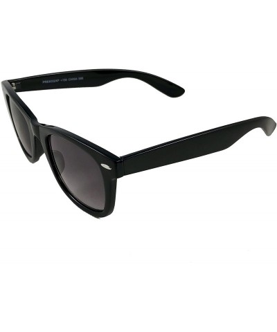 Wayfarer Classic Wayfair Full Reader Sunglasses NOT BiFocals Progressive Strength RX - Black - CQ18EXCTQEY $10.93