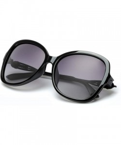 Sport Vintage Oversized Sunglasses for Women with 100% UV Protection - Fashion Polarized Sun Glasses - Vintage Eyewear - CQ18...