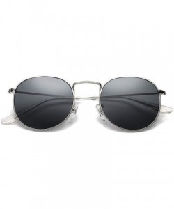 Oval Fashion Oval Sunglasses Women Designe Small Metal Frame Steampunk Retro Sun Glasses Oculos De Sol UV400 - C6197A2YQ5M $2...