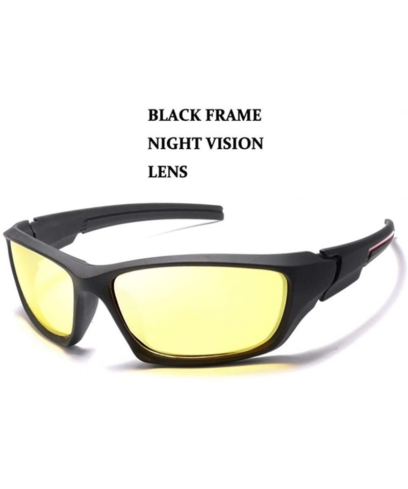 Goggle Polarized Sunglasses Goggles Sunglass - Night Vision Lens - CI199L2SA80 $10.17