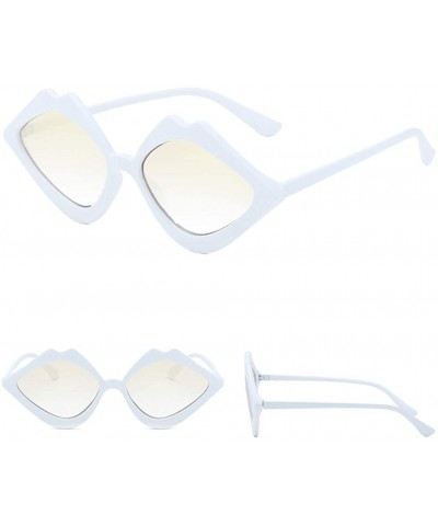 Aviator Men Vintage Eye Sunglasses Retro Eyewear Fashion Radiation Protection Lightweight Oversized Aviator sunglasses - C218...