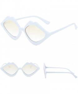 Aviator Men Vintage Eye Sunglasses Retro Eyewear Fashion Radiation Protection Lightweight Oversized Aviator sunglasses - C218...