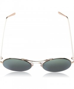 Rectangular Women's Spacey Rectangular Sunglasses - Rose Gold/Pink Mirror - CD17YZ9G78G $12.79