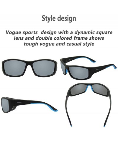 Sport Polarized Sports Sunglasses for men women Baseball Running Cycling Fishing Golf Tr90 ultralight Frame A003 - CB18WO2YNX...