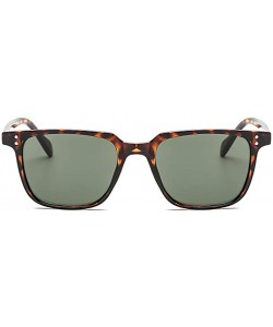 Rectangular Iron Man Tony Stark Sunglasses Square For Men Leopard Sunglass Women Classic Downey sunglasses - 1 - C418ZE89X3R ...