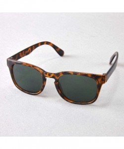 Square Fashion UV400 Sunglasses for Kids - Square - Brown - CL18D232X48 $27.61