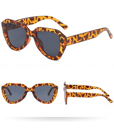 Sport Oversized Lightweight Sunglasses Valentines - Brown - CL18SY2HMNI $8.92
