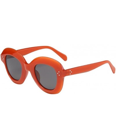 Cat Eye Sunglasses-2019 Newest Sunglasses Vintage Cat Eye Sunglasses Retro Big Frame Eyewear Fashion Leopard Sunglasses - CN1...