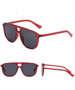 Oversized Fashion Man Women Irregular Shape Sunglasses Glasses Vintage Retro Style 2019 Fashion - F - C318TMDQNGR $8.01