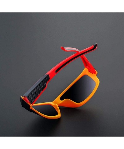 Sport Sunglasses 2019 New Fashion Sports Polarized UV400 Travel Outdoor Sun Glasses 5 - 1 - C518YZX5HY4 $17.92