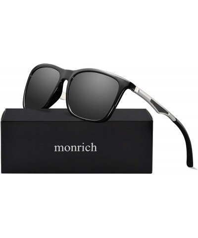 Sport Polarized Sunglasses for Men Aluminum Mens Sunglasses Driving Rectangular Sun Glasses For Men/Women - CS18TLTAYML $14.49