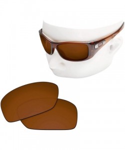 Shield Replacement Lenses Compatible with Oakley Hijinx Sunglass - Brown Non-polarized - C11857HARR7 $10.69