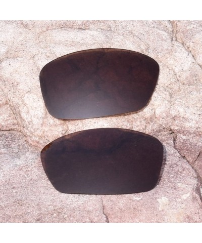 Shield Replacement Lenses Compatible with Oakley Hijinx Sunglass - Brown Non-polarized - C11857HARR7 $10.69