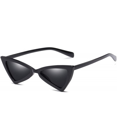 Cat Eye Retro Vintage Cat Eye Sunglasses for Women 100% UV protection Small Frame Shades - C - CK18UC0KUA5 $18.18