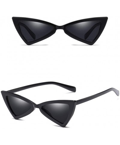 Cat Eye Retro Vintage Cat Eye Sunglasses for Women 100% UV protection Small Frame Shades - C - CK18UC0KUA5 $11.96