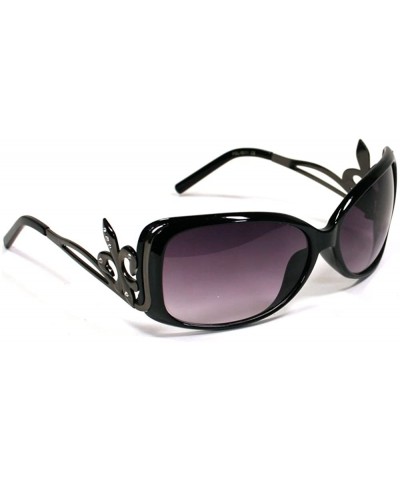 Butterfly Designer Lnspired Fashion Sunglasses 5011 - Black - C711ESNRCIF $10.77