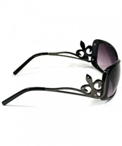Butterfly Designer Lnspired Fashion Sunglasses 5011 - Black - C711ESNRCIF $10.77