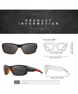 Sport Sunglasses 2019 New Fashion Sports Polarized UV400 Travel Outdoor Sun Glasses 5 - 1 - C518YZX5HY4 $17.92