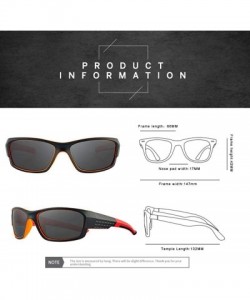 Sport Sunglasses 2019 New Fashion Sports Polarized UV400 Travel Outdoor Sun Glasses 5 - 1 - C518YZX5HY4 $10.65