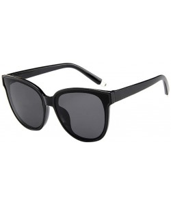Oversized Classic Sunglasses Oversized Reflective - D - CM199SDZUS8 $7.72