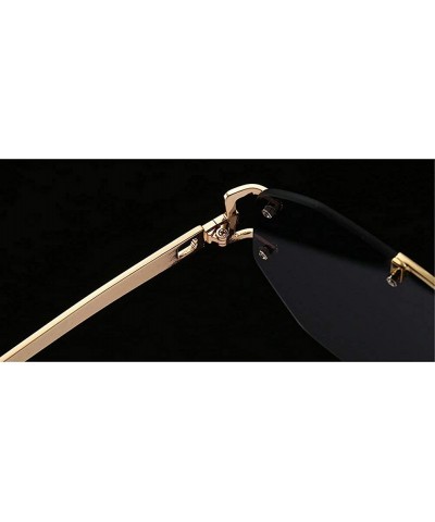 Butterfly Fashion New Cut Edge Big Frame Retro Punk Style Wind Unisex Sunglasses - Grey - C918N09ITZI $12.68