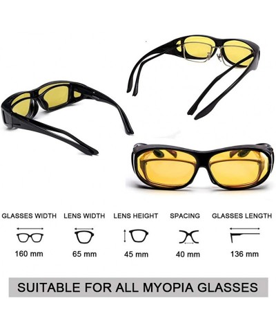 Night Driving Glasses Polarized Sunglasses for Prescription/Myopia ...