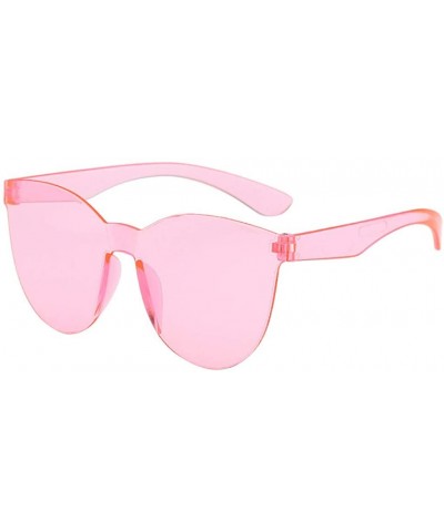 Sport Fashion Sunglasses-UnisexTrendy Jelly Sunglasses Sexy Retro Eyeglasses Sun Glasses for Women Men - Q - CL196IXTRWL $19.27