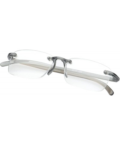 Round 'Ashton' Rectangle Reading Glasses - Gray-2.00 - CV11P2VDR5J $20.57