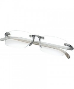Round 'Ashton' Rectangle Reading Glasses - Gray-2.00 - CV11P2VDR5J $20.57