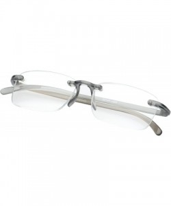 Round 'Ashton' Rectangle Reading Glasses - Gray-2.00 - CV11P2VDR5J $33.83