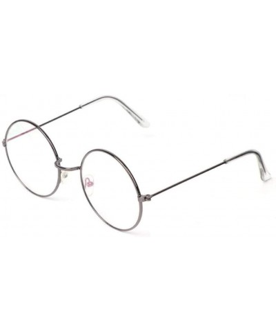 Goggle Sun Glasses Round Sunglasses Vintage Women Men Glasses Retro Fashion Lens Shades Ocean-8 - CW199I34I8U $19.43