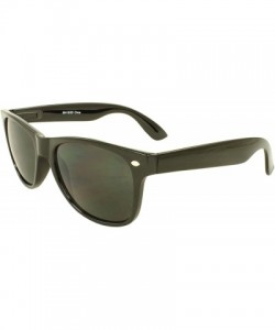 Wayfarer Fashion Horm Rimmed Sunglasses Series UV400 - Bsd-bkbk - CE124KDEIF7 $11.33