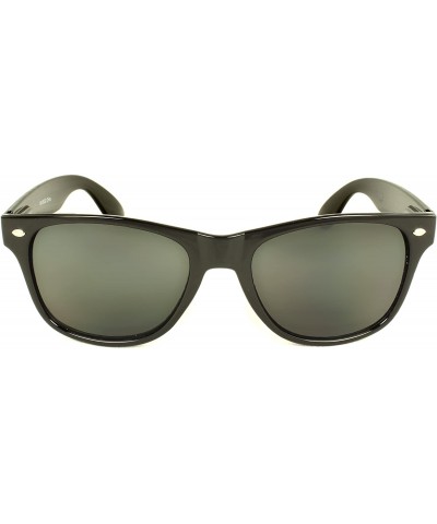 Wayfarer Fashion Horm Rimmed Sunglasses Series UV400 - Bsd-bkbk - CE124KDEIF7 $11.33