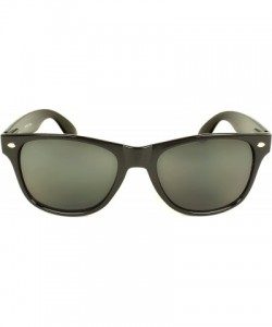 Wayfarer Fashion Horm Rimmed Sunglasses Series UV400 - Bsd-bkbk - CE124KDEIF7 $11.33
