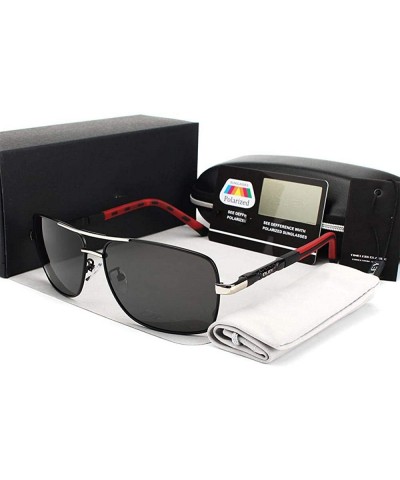 Aviator Men's Polarized Sunglasses Women Sun Glasses Driving Goggles Y8724 C1 BOX - Y8724 C6 Box - CT18XGE8TX8 $12.87