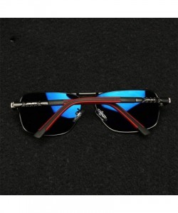 Aviator Men's Polarized Sunglasses Women Sun Glasses Driving Goggles Y8724 C1 BOX - Y8724 C6 Box - CT18XGE8TX8 $12.87