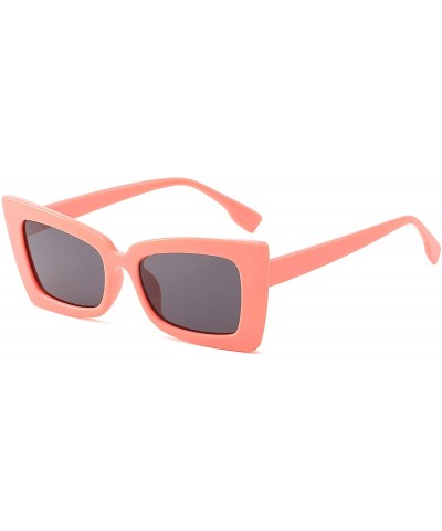 Cat Eye Women Cat Eye Sunglasses Rectangle Sun Glasses Ladies Vintage Candy Color Eyewear Shades for Women - CP199ONN00Y $8.56