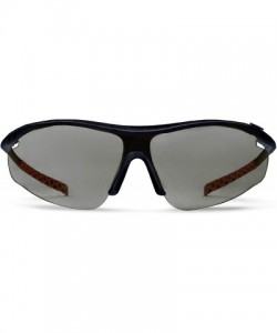 Sport Zeta Black Fishing Sunglasses with ZEISS P7020 Gray Tri-flection Lenses - CY1808QEZH9 $20.42