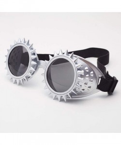 Oval Steampunk Goggles Colorful Glasses Rave Festival Party Sunglasses Diffracted Lens Cool Stuff - H - CV18UOHYX4I $9.06