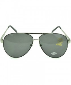 Wrap Trendy Classic Aviator Sunglasses Men/Women Sunglasses 100% UV Protection - Black-i - CJ129IJX1KV $19.46