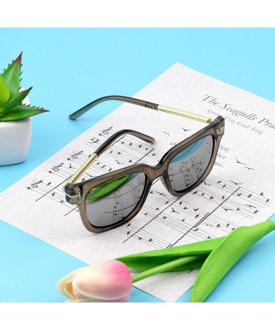 Oversized Oversize Multifunction Sunglasses-UV400 Protection-Retro for Men/Women - Z3232_clear Grey - CD193ZYMXS0 $19.95