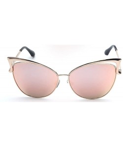 Cat Eye Sunglasses for Women Cat Eye Vintage Sunglasses Retro Oversized Glasses Eyewear - Pink - C618QMW2T73 $8.62