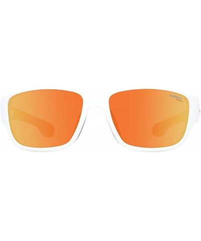 Sport Ca4008/S Rectangular Sunglasses - Whtcrygry - CN186Y2UZXK $36.50