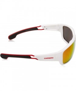 Sport Ca4008/S Rectangular Sunglasses - Whtcrygry - CN186Y2UZXK $36.50
