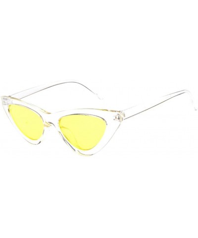 Cat Eye Sunglasses for Women Cat Eye Vintage Sunglasses Retro Glasses Eyewear UV 400 Protection - N - C218QQK2AYI $9.23